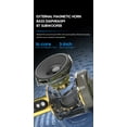 thumbnail image 4 of Graflsoa Wireless Bluetooth Karaoke Microphone with Built-in Speaker, RGB Lights, and Magic Voice Effects - Red (S-088), 4 of 7