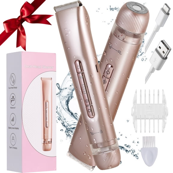 Epilator for Women, 6 in 1 Hair Removal, Shaver, Face Razor, Facial Brush, Face Massage Touch screen buttons