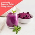 thumbnail image 3 of Yammy Dried Dragon Fruit Chips, 1 Ingredient Superfood Snack, Crunchy Like Freeze Dried Fruit (5.6 oz), 3 of 6