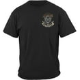 thumbnail image 2 of Vetren Proud To Have Served T-shirt Erazor Bits Black Adult Unisex 100% Cotton Short Sleeve, 2 of 4