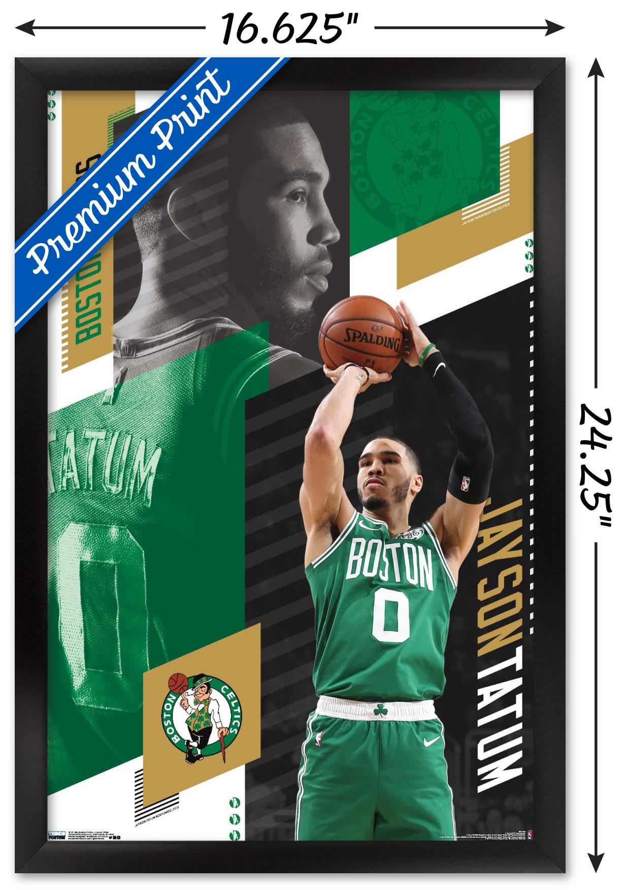 : Jayson Tatum Poster Print, Basketball Player, Posters