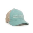 thumbnail image 1 of Womens Make Racism Wrong Again Ponytail Mesh Back Cap, 1 of 1