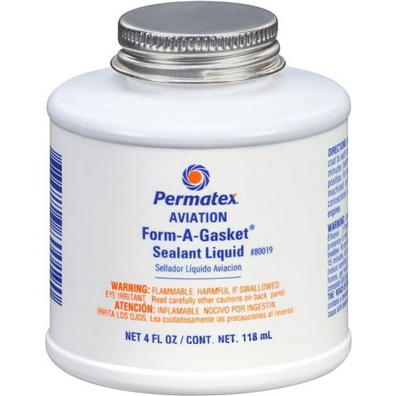 Permatex 80019 Form-A-Gasket Sealant Liquid - 4 Oz