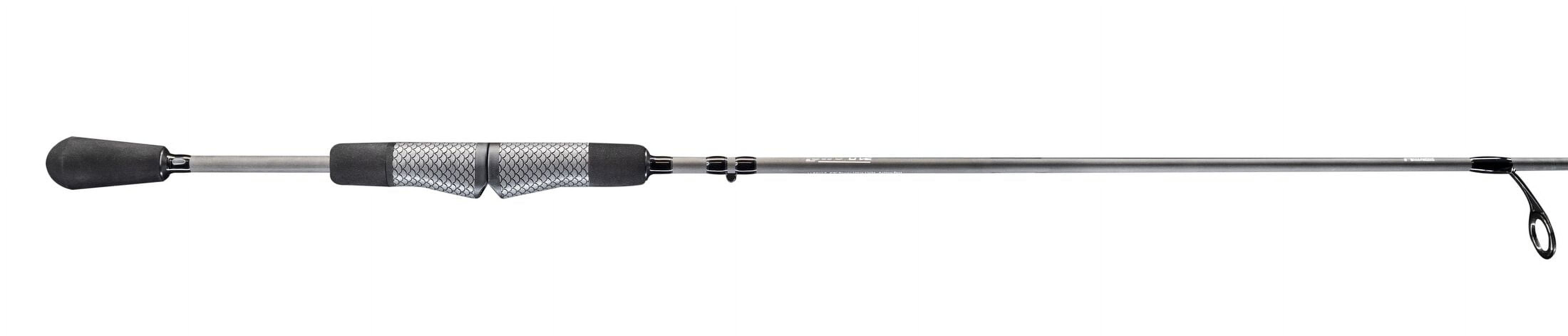 Lew's Lite Series Spinning Fishing Rod, 6-Foot 9-Inch 1-Piece Rod, Ultra-Light Power, Gray