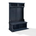 thumbnail image 5 of Crosley Furniture Seaside Wood 4 Hook Hall Tree in Distressed Navy, 5 of 10