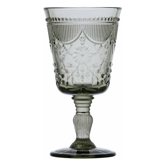 Copa de Vidrio Fortessa Globet Debutante Color Gris 10 Oz Paquete 6 pzas