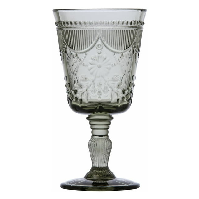 Copa de Vidrio Fortessa Globet Debutante Color Gris 10 Oz Paquete 6 pzas