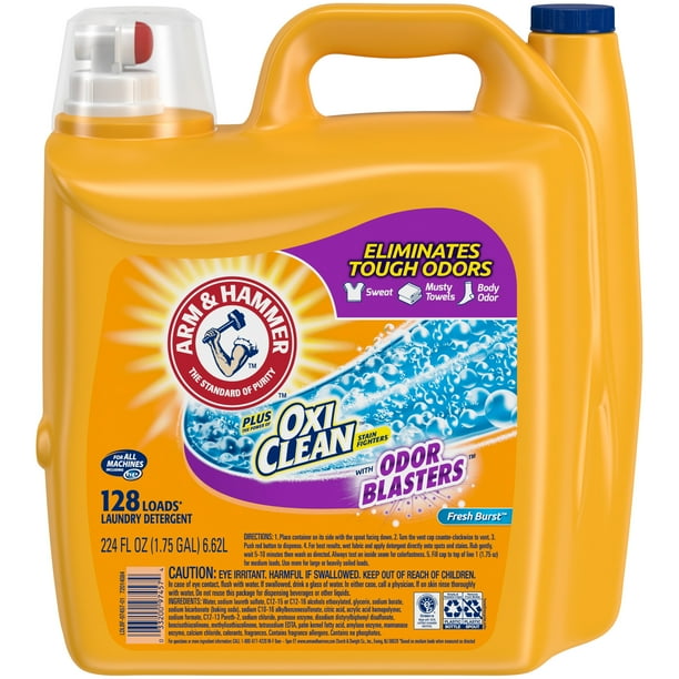 Arm & Hammer Plus OxiClean Odor Blasters Fresh Burst Laundry Detergent