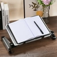 thumbnail image 5 of Uxcell Adjustable Book Stand for Reading Book Holder Adjustable Angle for Laptop Book Magazine Tablet, Black, 5 of 5
