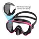 thumbnail image 2 of WDOplteas Gafas Buceo Totalmente Secas Gafas Natación Antivaho HD Ajustables (Black Rose Red), 2 of 7