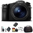 thumbnail image 1 of Sony Cyber-shot DSC-RX10 IV Camera + 64GB Card & Accessory Bundle (International Model), 1 of 6