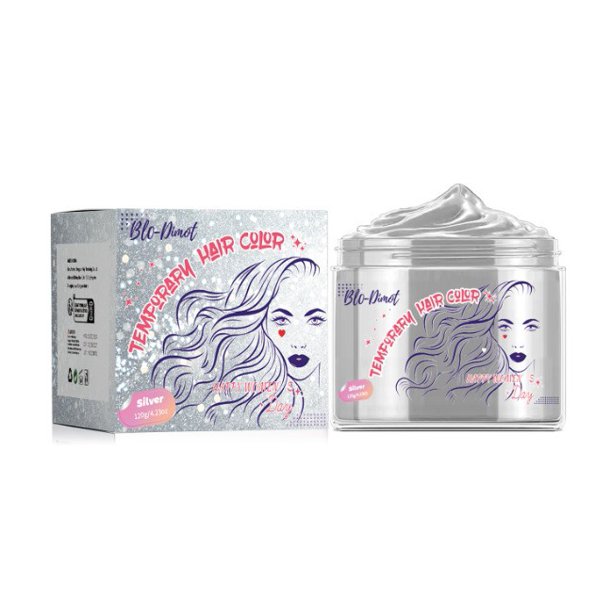 onlyliua Liquidación Cera para Peinar El Cabello para Hombres y Mujeres Crema para Teñir El Cabello de Unsolo 120 G