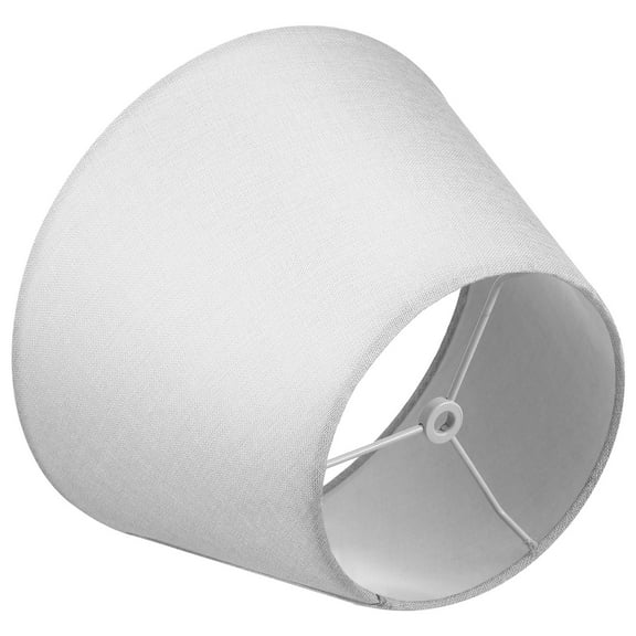 ORDDIART Lampshades for Table Lamps 1Pack 11x11x7in White Cloth Metal Decorative Use