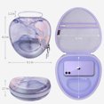 thumbnail image 6 of Fintie Hard Case for AirPods Max 2 (2026) & AirPods Max 1 (2024/2020) – Shockproof Protective Travel Carrying Case with Auto Sleep/Wake (Lilac Marble), 6 of 7