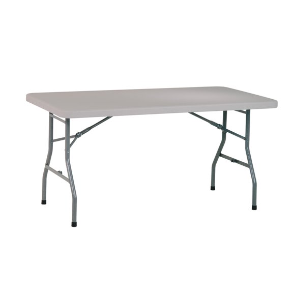 5 foot Resin Light Gray Multi Purpose Table