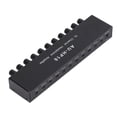 thumbnail image 4 of Amplificador de auriculares de 10 canales, 1 entrada, 10 salidas, divisor de audio estéreo, control independiente, CC de 12 V, 4 of 15
