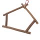 thumbnail image 5 of Percha De Madera Para Columpio Para Pájaros, Instalación De Gancho, Estructura Resistente, Molienda De Pies, Jaula Para Loros, Juguete Para Periquito Para Periquito, 5 of 7