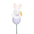 thumbnail image 2 of Twfbrm Easter Egg Rabbit Picks, Easter Decorations 14 inch Cute 3D Fluffy Bunny Branches Simulated Animal Cuttings Artificial Easter Egg Stems Spring Vase Filler for Home Party Flower Arrangement, 2 of 9