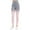 Charcoal / Pink, variant on Women's Dip Dye Ombre Activewear Biker Shorts w/High Waist Band, Grey, L
