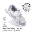 thumbnail image 6 of Balabala White Girls Sneakers Boys Sneakers Kids Sneakers Tennis Shoes School Shoes Lightweight Running Athletic Shoes, 6 of 6
