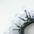 thumbnail image 6 of Perfect Holiday 30 LED Solar String Lights,Waterproof with Bubble Design Bulbs for Outdoor Home decor, Christmas, Parties, Garden - White, 6 of 7