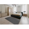 thumbnail image 5 of Ahgly Company Machine Washable Indoor Rectangle Transitional Charcoal Black Area Rugs, 7' x 10', 5 of 7