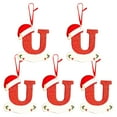 thumbnail image 1 of Xihbxyly Colgante de Letra Navideña, Diseño de Nombre Personalizado para Escribir, Decoración Navideña Acrílica Festiva para Árbol de Navidad, Regalo Significativo para Familiares y Amigos, Juego de, 1 of 4