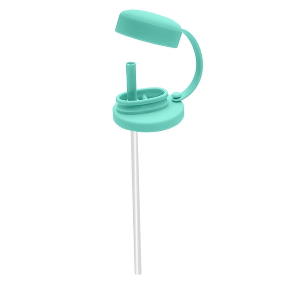Silicone Soda Can Lids with Straw, Spill-Proof Airtight Seal Can Cover with Dust-proof Cap, Reusable BPA-Free Can Covers for Soda, Beer & Energy Drinks, Suitable for Standard Beverage Cans, 2.4 inch