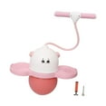 thumbnail image 3 of Pelota de salto Pogo, juguete de salto Pogo, juegos de entrenamiento, ejercicio, entrenamiento de equilibrio, parque infantil antideslizante con luz, Rosa, 3 of 8