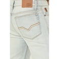 thumbnail image 4 of Moonshine Spirit Men's Savage Wash Hutch Slim Bootcut Stretch Denim Jeans - MSHO24J1-LTW 29W x 36L  US, 4 of 4