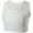 White, variant on Women Transgender FTM Cosplay Breathable Half Chest Binder Breast Binder (B, 4XL)