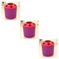 thumbnail image 3 of Billuyoard Soporte poroso para cepillo de , soporte para de , tubo para cepillo de para parejas, bloque de bolígrafo de escritorio, soporte para Violeta 3Conjunto, 3 of 6