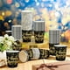 thumbnail image 5 of Adornos navideños, adornos navideños, regalos navideños, 20 vasos de papel para Año Nuevo, decoraciones para fiestas de Año Nuevo, suministros desechables para postres y pasteles, vajilla para fiestas, 5 of 5