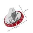 thumbnail image 2 of HOOWIFFY Bouton de Contrôle de Thermostat Rouge de Remplacement pour Cuisinière et Appareils de Friteuse, 2 of 7