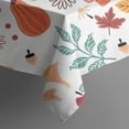 thumbnail image 5 of Fall Pumpkin Pattern Square Tablecloth,Waterproof Square Table Cover,Wipeable Spillproof Washable Table Cover for Home Kitchen Party Decor 60"x60"(152x152cm), 5 of 6