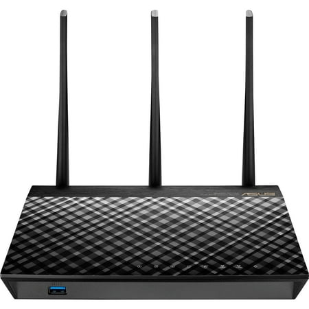 ASUS RT-AC1750 B1 AC1750 Dual Band Gigabit Wi-Fi Router with AiProtection Network Security Powered by Trend