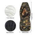 thumbnail image 5 of Kuiaobaty 2 PCS Car Seat Cover Universal Soft Auto Interior Accessories Decoration for Men Women, Horse Camo Hunting Forest, 5 of 7