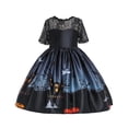 thumbnail image 1 of Vestido de calabaza Jinwen para niñas Disfraz de Halloween, 1 of 8