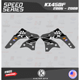 thumbnail image 3 of Kalair GFX Graphics Kit for Kawasaki KX450F (2006-2008) Speed Series, 3 of 5