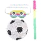 thumbnail image 1 of 1 juego de piñatas de fútbol para fiesta de cumpleaños, piñata de temática deportiva con palo ciego, 1 of 7