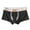 A-Black, variant on Wyobmus Mens Underwear Boxer Briefs Casual Solid Mid Rise Undersuit Breathable Thong Briefs 1 Pack B-Green