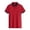 Red, variant on Krdevn Men's Short Sleeve Polo Shirt,S