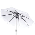 thumbnail image 3 of Safavieh Zimmerman Parasol de Marché 9 Pieds Blanc, 3 of 4