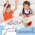 thumbnail image 4 of Kit médico de madera de 20 piezas para niños con estetoscopio y caja, 4 of 6