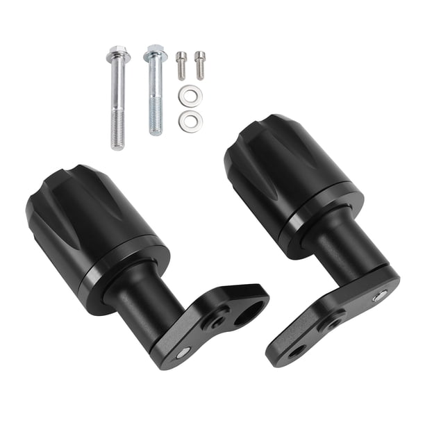 Protección deslizante contra choques de marco de aluminio negro para Kawasaki Zx-6R Zx 6R 2024-2025