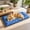 Blue, variant on HWRETIE Halloween Pet Mat Thick Faux Wool Floor Mat for Entryway Door Indoor Decorative Rug Soft Absorbent Seasonal Home Decor for Halloween Parties