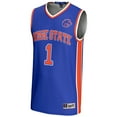 thumbnail image 2 of Men's GameDay Greats #1  Royal Boise State Broncos  Lightweight Basketball Jersey, 2 of 4