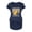 NAVY, variant on - Watching Sports, Ignoring Family - Women's Maternity Scoop Neck Graphic T-Shirt