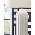 thumbnail image 4 of Signature Design by Ashley Contemporary Clarkland Table Lamp (Set of 2)  White, 4 of 5