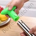 thumbnail image 6 of Buyless Kitchen Stainless Steel Pineapple Corer Stem Blades Remover, Slicer and Cutter Non Slip Detachable Handle with V Shape Eye Peeler Free Bonus Green, 6 of 8